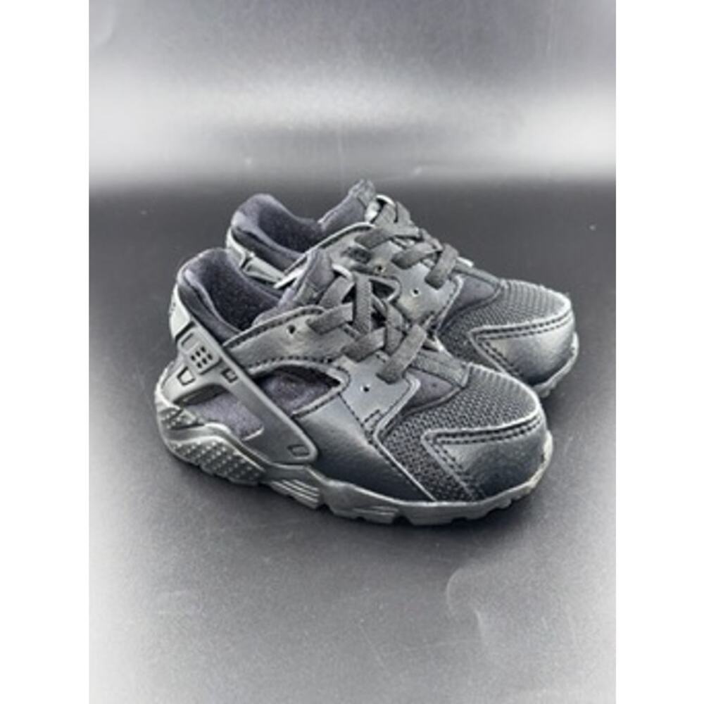 Nike Air Huarache Run Triple Black (TD)